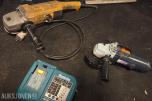Stihl Støvsuger, Makita Batterilader, Bosch Borhammer, Byggestrøm, Stige